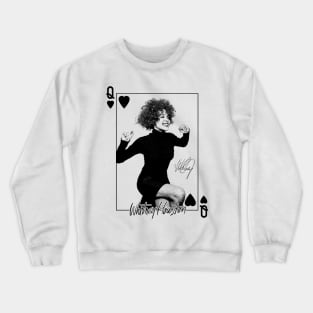 Whitney Houston 80s 90s Retro Music Crewneck Sweatshirt